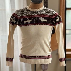 Christmas sweater unisex men size small